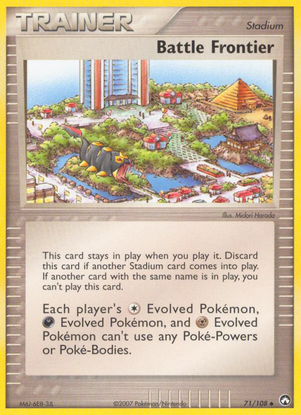Battle Frontier 71/108 Uncommon card from Power Keepers