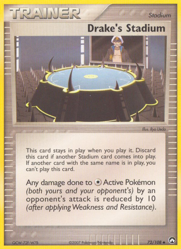 Drake's Stadium 72/108 Uncommon card from Power Keepers