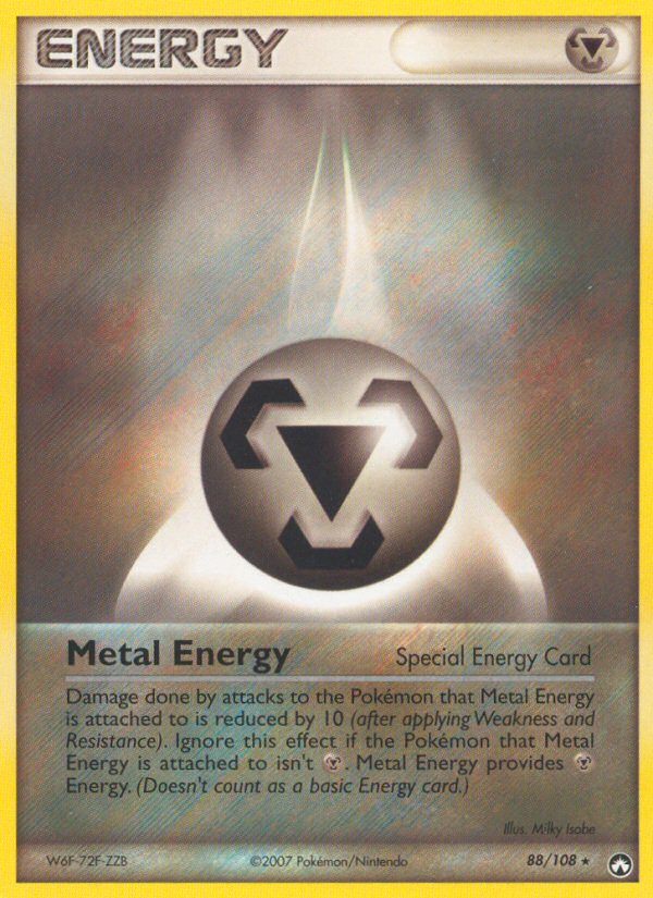 Metal Energy 88 Rare card from Power Keepers