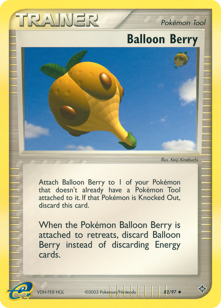 Balloon Berry 82 Uncommon card from Dragon