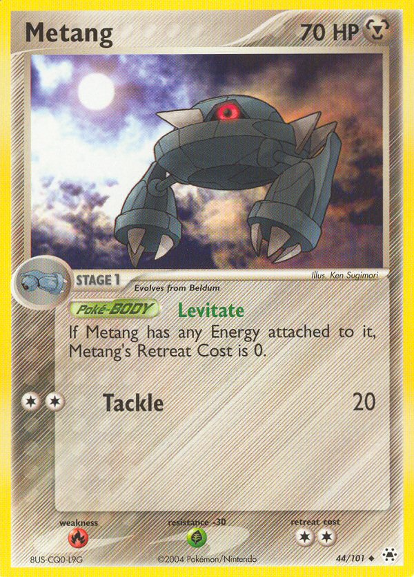 Metang 44 Uncommon card from Hidden Legends
