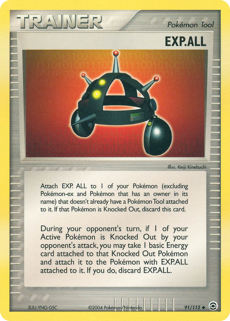 EXP.ALL 91 Uncommon card from FireRed & LeafGreen
