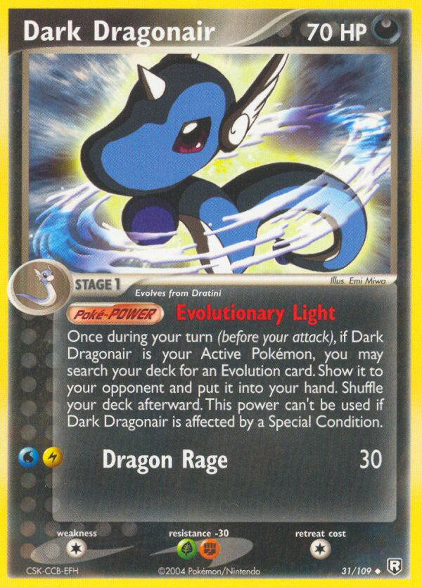 Dark Dragonair 31 Uncommon card from Team Rocket Returns