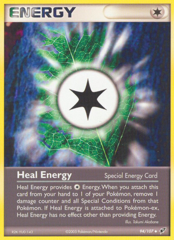 Heal Energy 94 Uncommon card from Deoxys