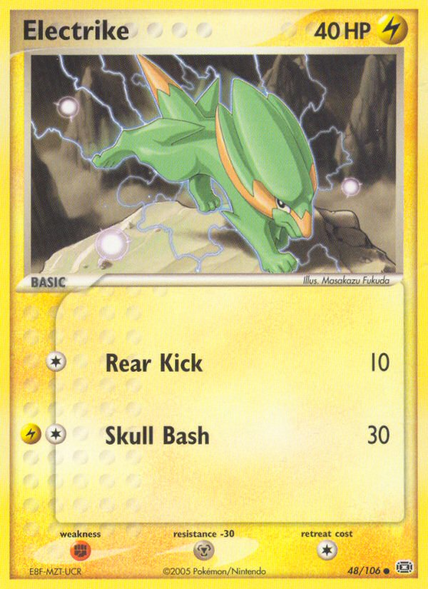 Electrike 48/106 Common card from Emerald
