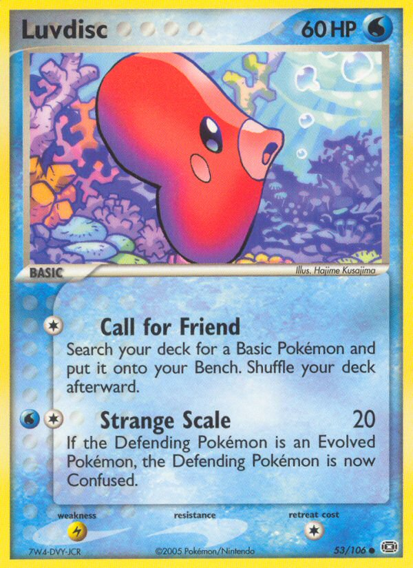 Luvdisc 53 Common card from Emerald