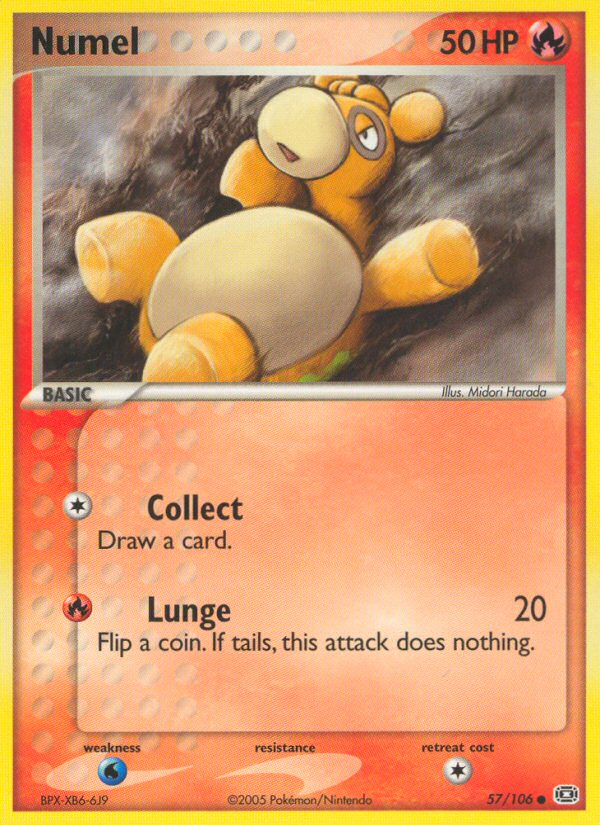 Numel 57/106 Common card from Emerald