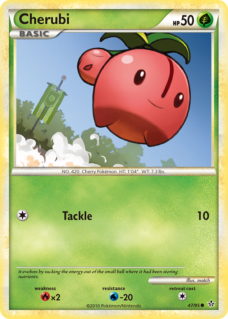 Cherubi 47 Common card from HS—Unleashed