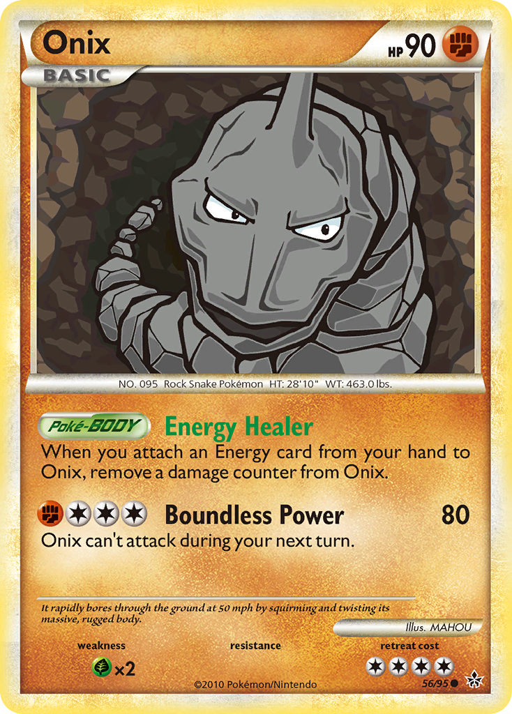Onix 56 Common card from HS—Unleashed