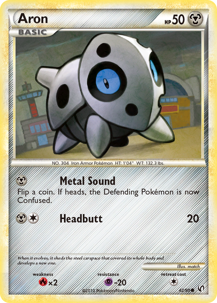 Aron 42 Common card from HS—Undaunted