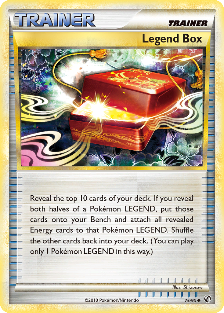 Legend Box 75/90 Uncommon card from HS—Undaunted