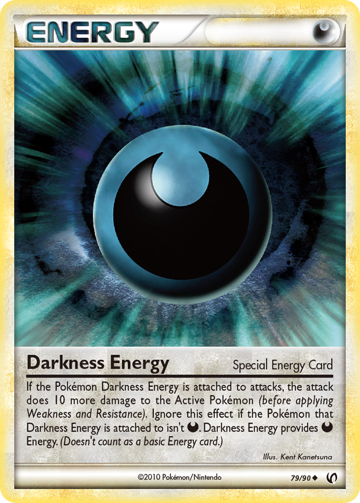 Darkness Energy 79 Uncommon card from HS—Undaunted