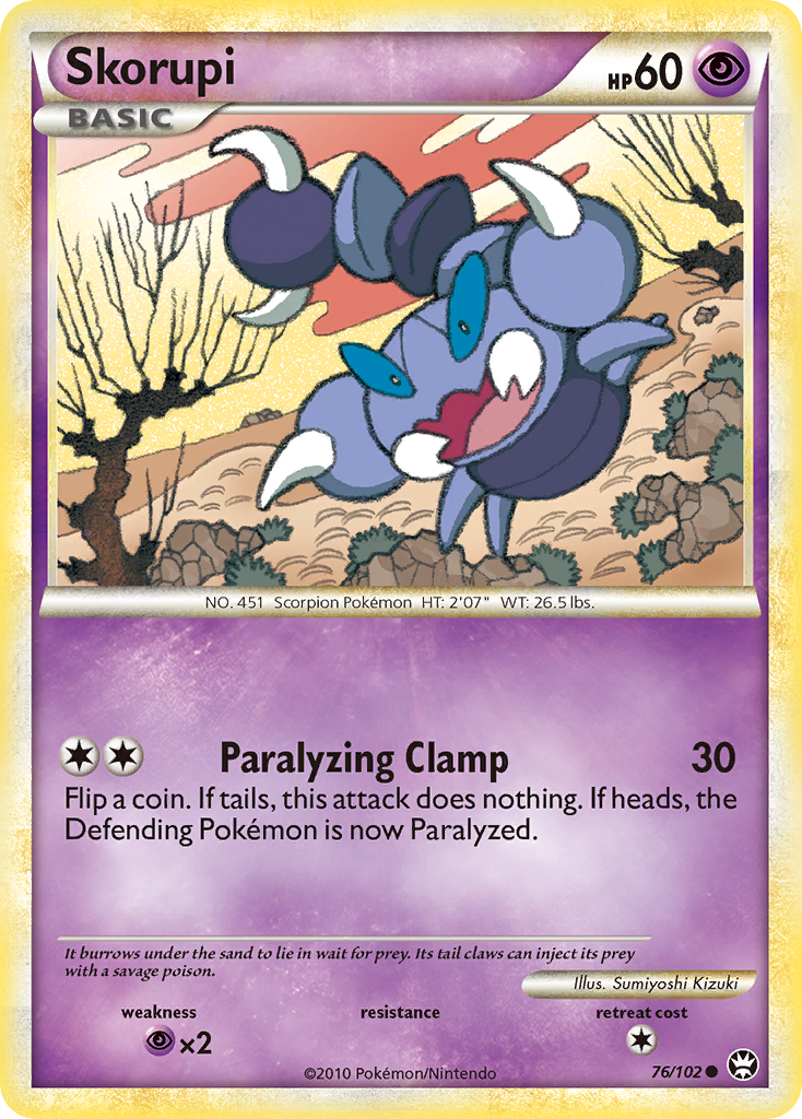 Skorupi 76 Common card from HS—Triumphant