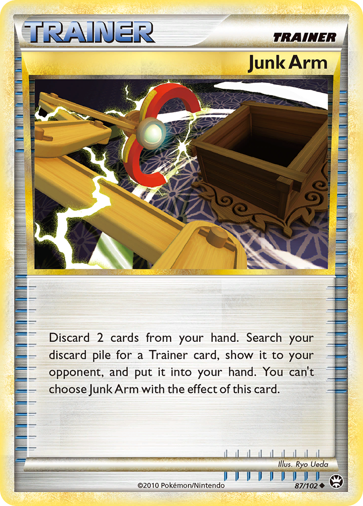 Junk Arm 87 Uncommon card from HS—Triumphant