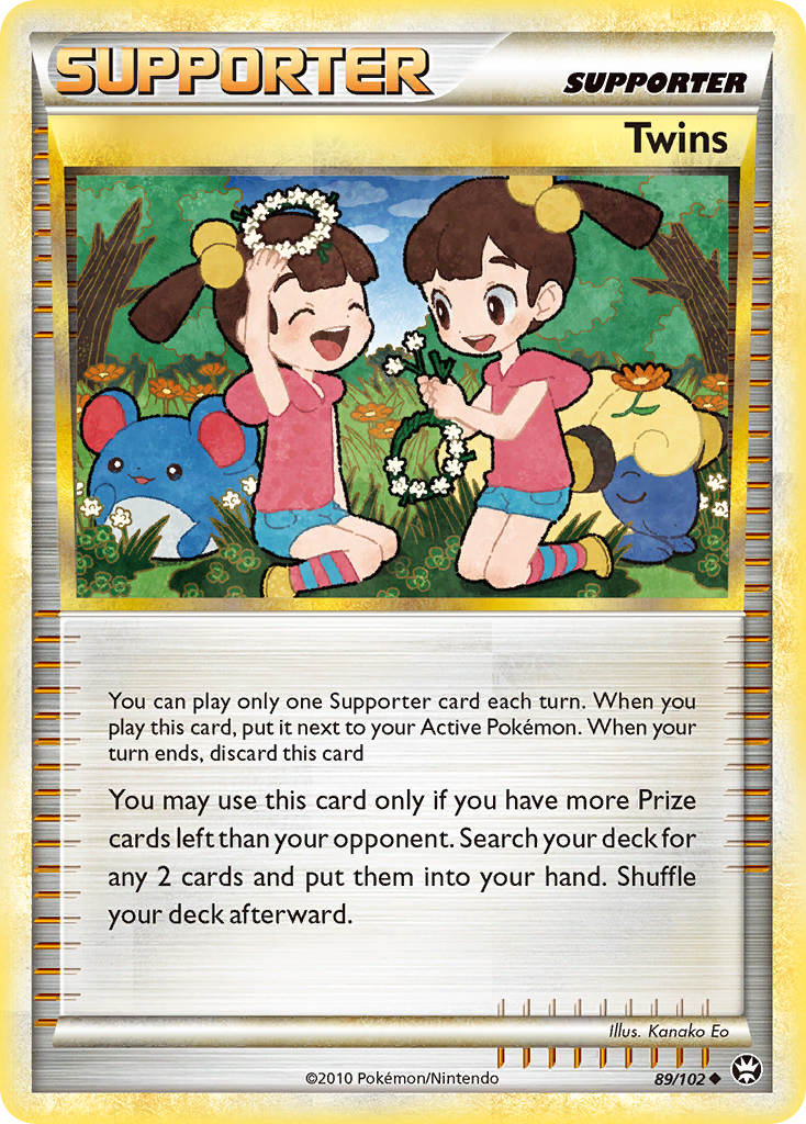Twins 89 Uncommon card from HS—Triumphant