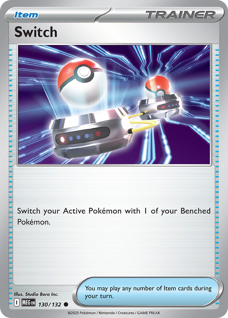 Switch 130 Common card from Mega Evolution
