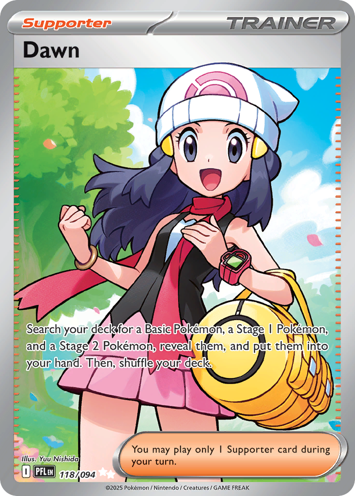 Dawn 118/94 Ultra Rare card from Phantasmal Flames