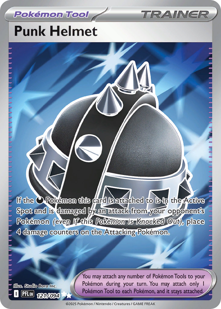 Punk Helmet 121 Ultra Rare card from Phantasmal Flames