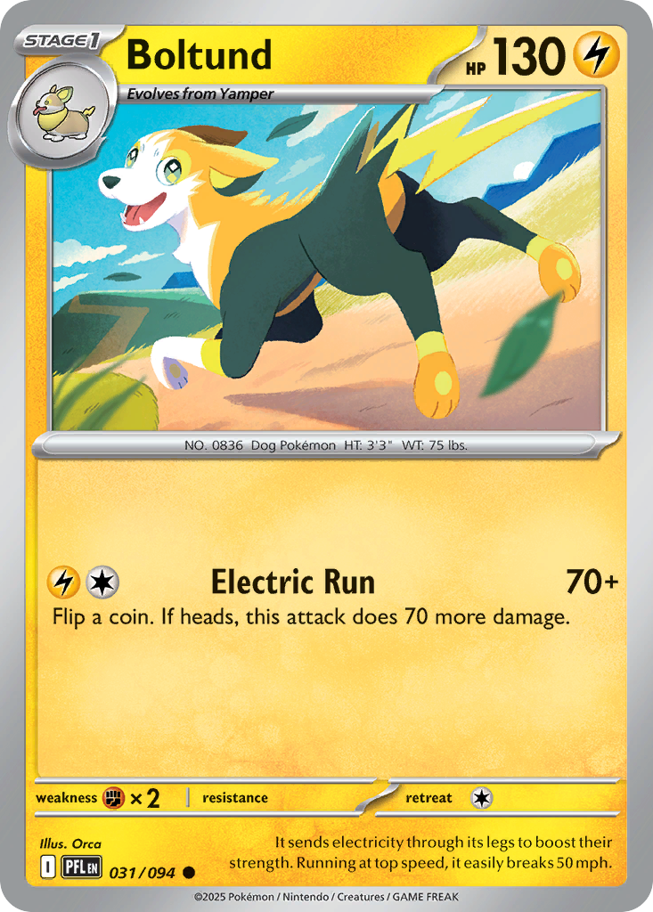Boltund 31 Common card from Phantasmal Flames