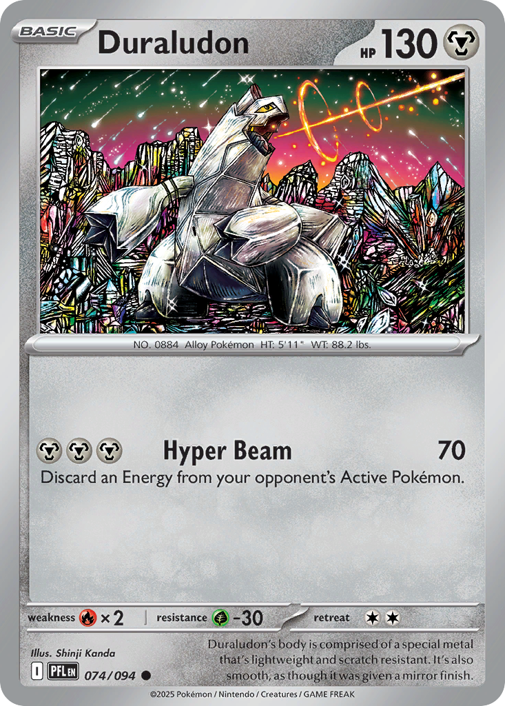 Duraludon 74/94 Common card from Phantasmal Flames