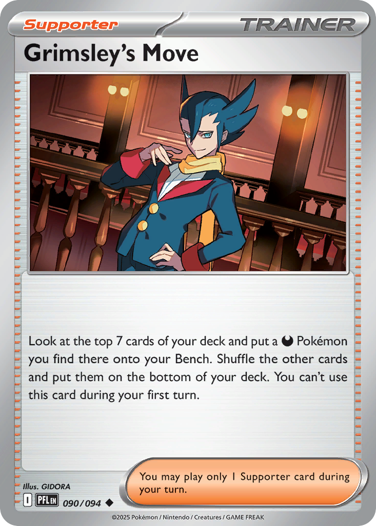 Grimsley's Move 90 Uncommon card from Phantasmal Flames