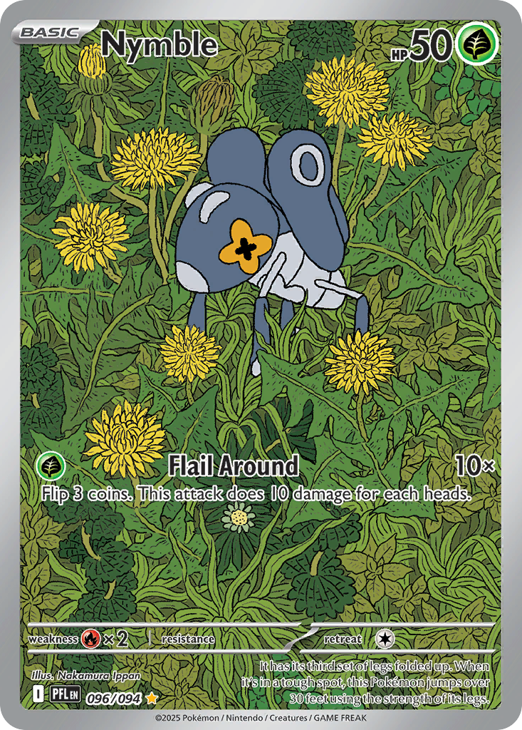 Nymble 96 Illustration Rare card from Phantasmal Flames