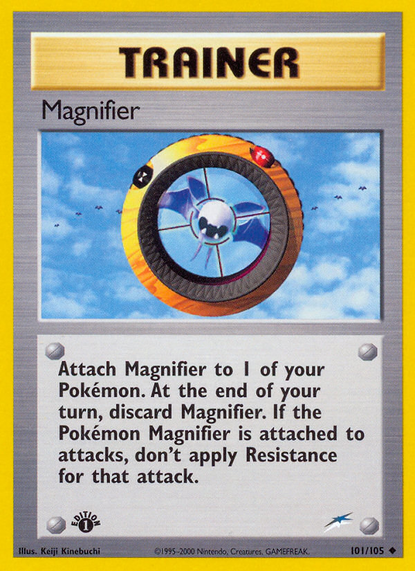 Magnifier 101 Uncommon card from Neo Destiny