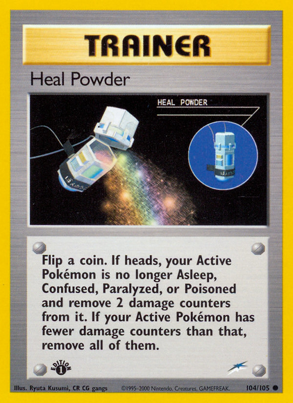 Heal Powder 104 Common card from Neo Destiny
