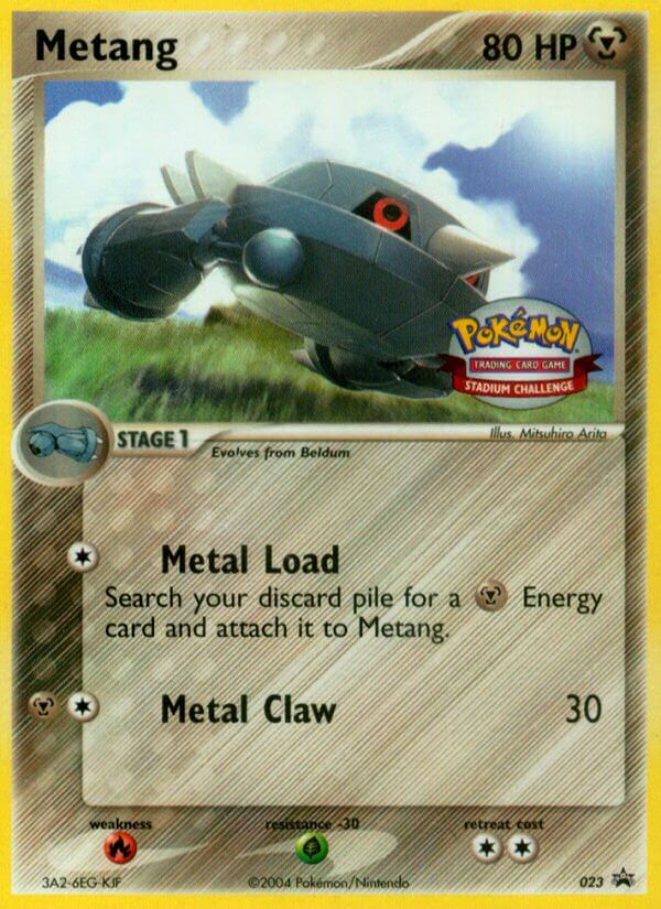 Metang 23/40 Promo card from Nintendo Black Star Promos