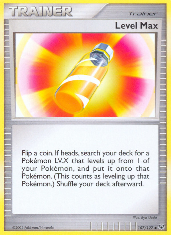 Level Max 107 Uncommon card from Platinum