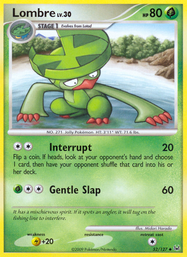 Lombre 52 Uncommon card from Platinum