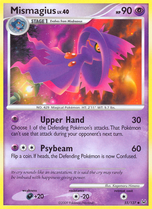 Mismagius 55 Uncommon card from Platinum