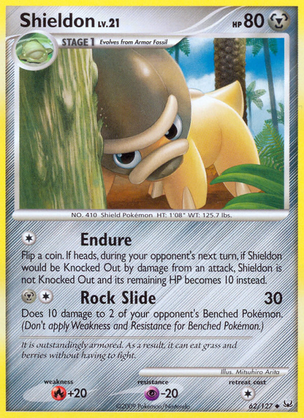 Shieldon 62/127 Uncommon card from Platinum