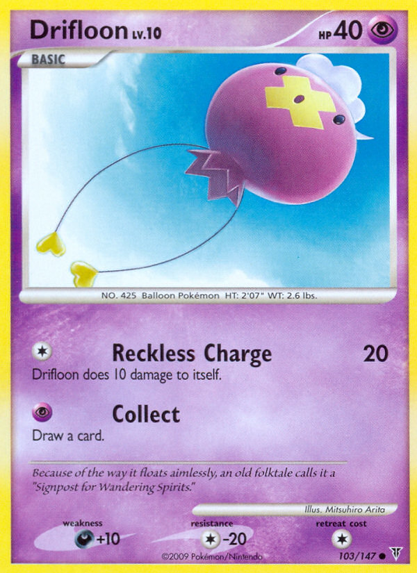 Drifloon 103 Common card from Supreme Victors