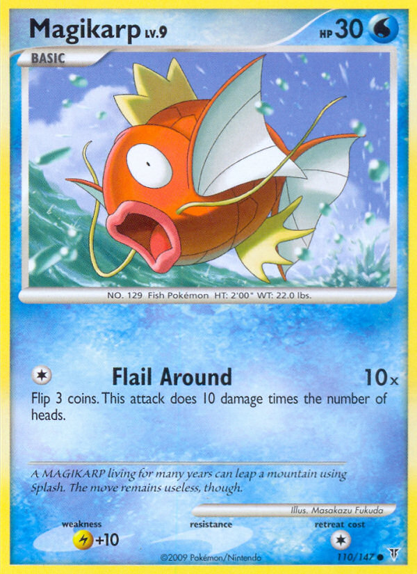 Magikarp 110/147 Common card from Supreme Victors