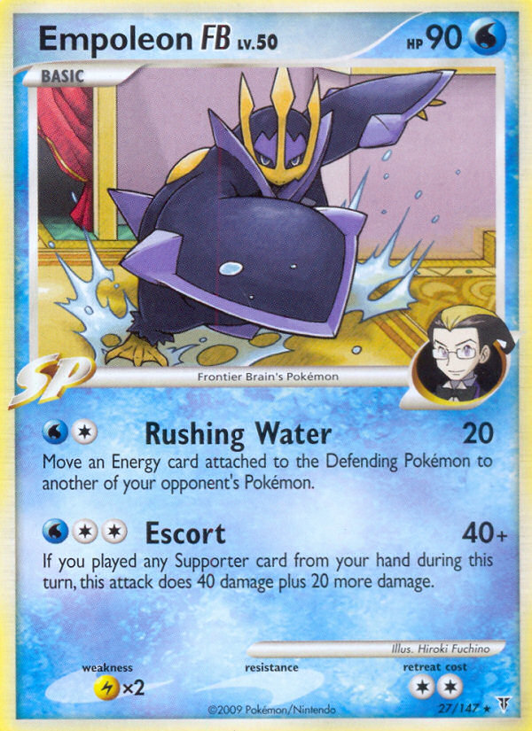 Empoleon FB 27/147 Rare card from Supreme Victors