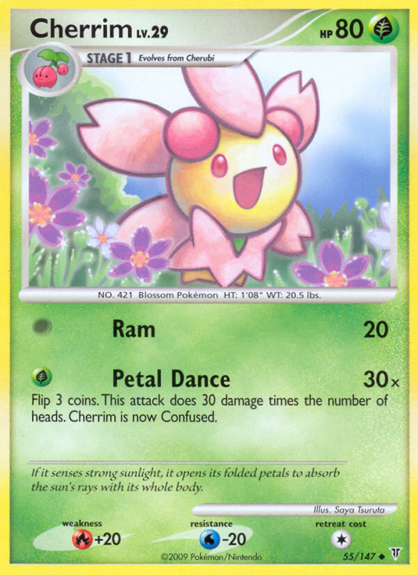 Cherrim 55 Uncommon card from Supreme Victors
