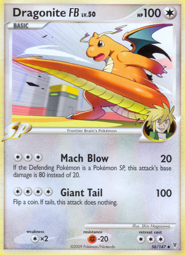 Dragonite FB 56 Uncommon card from Supreme Victors