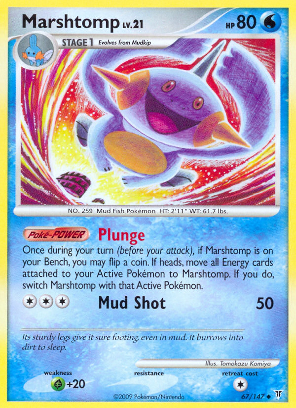Marshtomp 67 Uncommon card from Supreme Victors