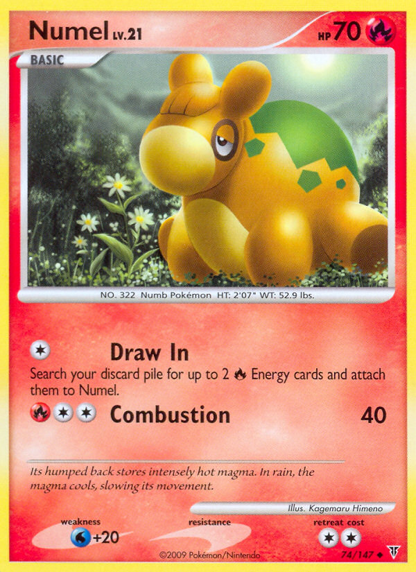 Numel 74/147 Uncommon card from Supreme Victors