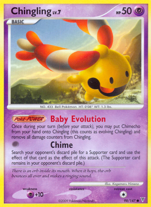 Chingling 98 Common card from Supreme Victors