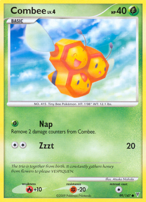 Combee 99/147 Common card from Supreme Victors
