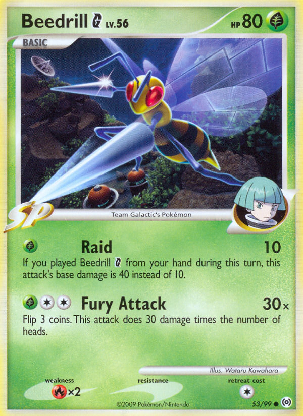 Beedrill G 53/99 Common card from Arceus