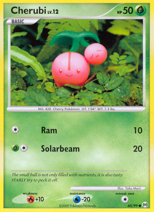 Cherubi 60 Common card from Arceus