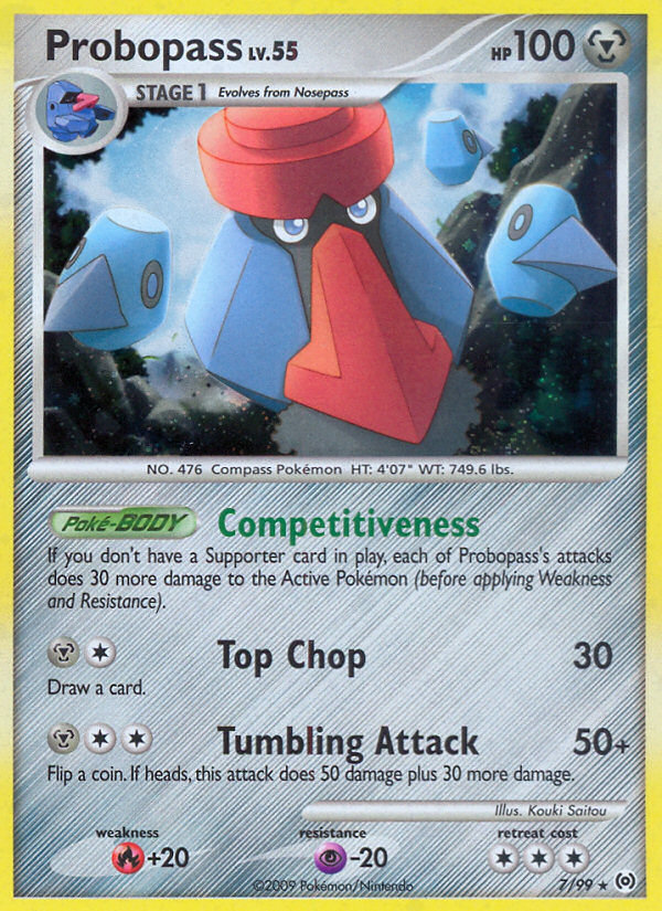 Probopass 7/99 Rare Holo card from Arceus