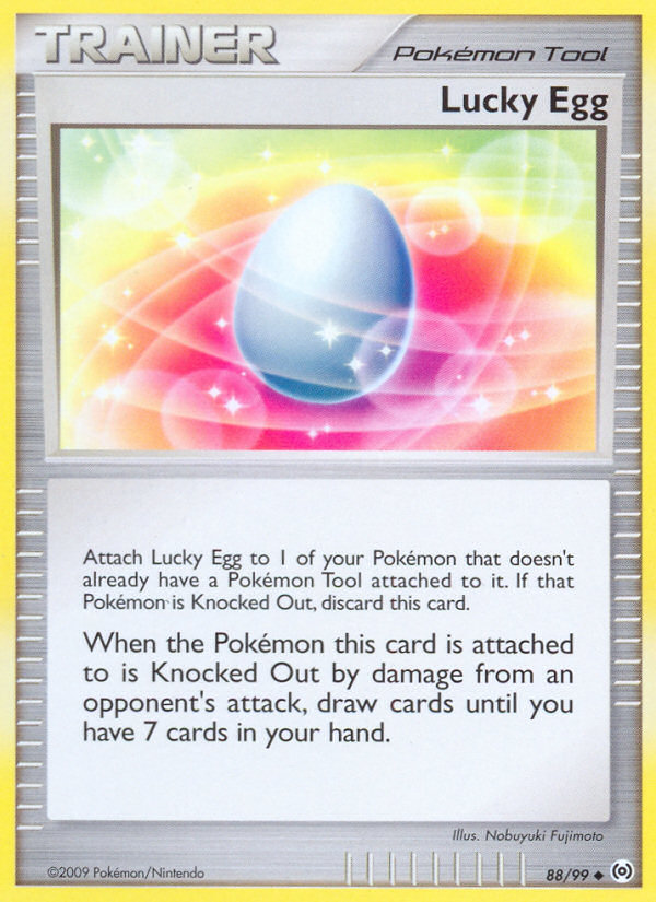 Lucky Egg 88 Uncommon card from Arceus