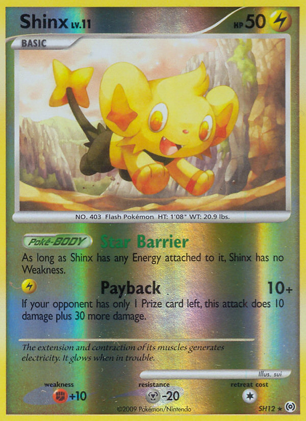 Shinx SH12/99 Rare card from Arceus
