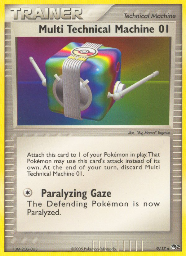 Multi Technical Machine 01 9 Uncommon card from POP Series 2