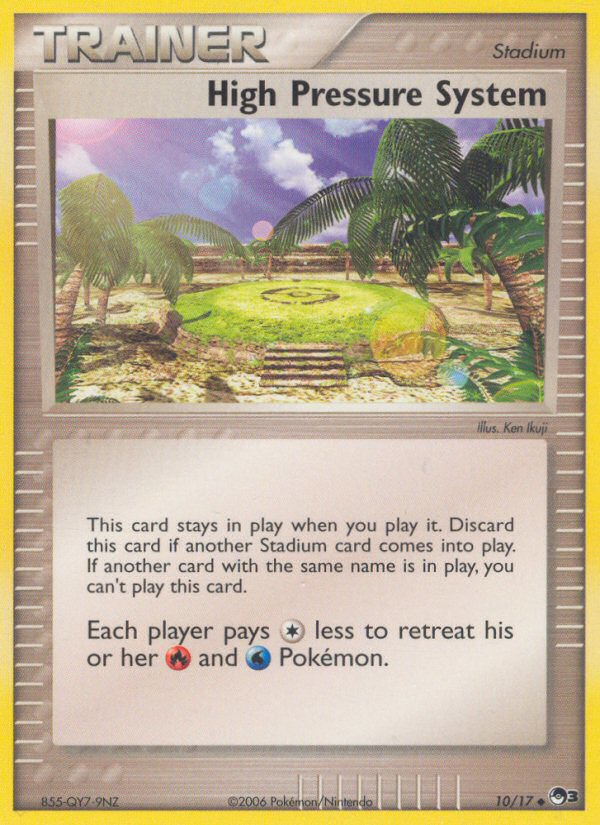 High Pressure System 10 Uncommon card from POP Series 3