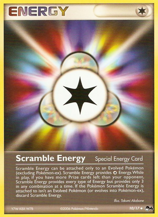 Scramble Energy 10 Uncommon card from POP Series 4